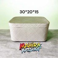 Woven pandan box hampers,/ dowry, multi-purpose 30 x 20 food container