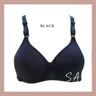 Ladies Cotton Bra 319 Wireless Size 36-42 Cup B Thin Sponge Baju Dalam Wanita Span Nipis