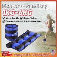 Pair/2pcs Ankle Weights 1-6KG weights for ankle/leg Adjustable Strength Training Women and men