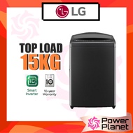 [TNG] LG 15kg Top Load Washer T2515VBTB Inverter and Turbo Drum Washing Machine Mesin Basuh