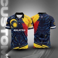 Mens Polo Shirts Malay Independence Day T-shirts Casual Plus Size Shirts Malay Mens Shirts 2025