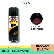 SAPPORO HITAM LEMBAYUNG MERAH UL108 - cat hitam lembayung merah - cat motor hitam lembayung - sappor