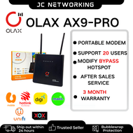 OLAX AX9 Pro B 300mbps 4G WiFi router with 4000mah battery