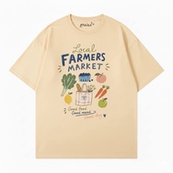Graizx - Local Farmers Market Cream Tee