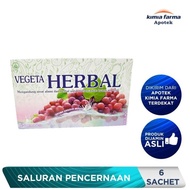 VEGETA HERBAL ANGGUR 6 SACHET OBAT HERBAL PELANCAR BAB KIMIA FARMA