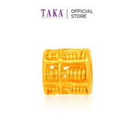 TAKA Jewellery 916 Gold Pendant Abacus