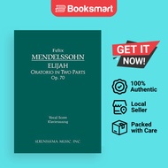 Elijah Op.70 - Paperback - English - 9781932419368