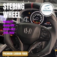 Robson Design Honda Fit HRV Jazz Shuttle Vezel customized carbon fiber steering wheel