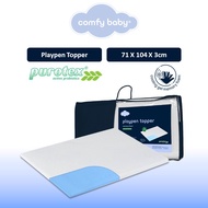 Comfy Baby Purotex Cooling Memory Foam Topper Mattress (71 x 104 x 3cm)