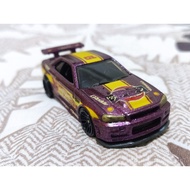 Custom Hot Wheels Nissan Skyline GTR R34
