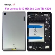 Grade AAA For Lenovo Tab M10 HD 2nd Gen TB-X306F TB-X306X TB-X306V TB X306 Battery Cover Back Case H
