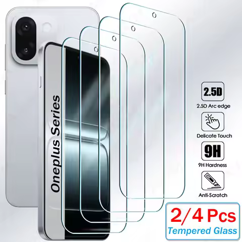 2/4Pcs Tempered Glass Screen Protector For OnePlus 13T 13S 13R Nord CE 5 4 3 2 CE2 CE3 CE4 CE5 CE 5 