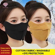 BTYB&gt; Washable Cotton Mask Mouth Face Mask Fashionable Reusable Anti-UV Anti-Dust Cotton Mask New