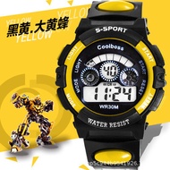 Primary School Students Multifunctional Children's Sports Watch Colorful Lights Fashion Boys Girls E