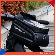 Moon* Touch Screen Bike Bag Bike Frame Bag Waterproof Bicycle Front Frame Bag with Touch Screen Phone Case Large Capacity Cycling Organizer for Southeast Asian Riders