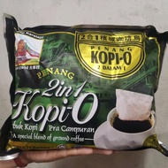 กาแฟดำ มาเลเซีย โกปี โอ kopi O 2in1 hilam penang