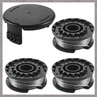 [M G L O] 3 Pack String Trimmer F016800569 Spool Line with F016F04557 Spool Cover for Easy Grass Cut