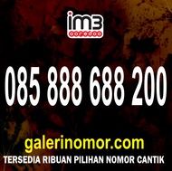 Nomor Cantik IM3 Indosat Prabayar Support 5G Nomer Kartu Perdana 085 888 688 200