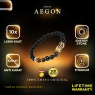 BUY 1 GET 1 FREE GIFT Emrys AEGON Bracelet Stone Men's Stone Bracelet Wanita