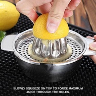 Household Manual Juicer Stainless Steel Manual Juicer Juicer Juicer Lemon Hand-pressed Small E9s3