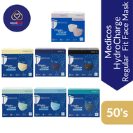 Medicos HydroCharge™ 4-Ply Face Mask Regular Fit 50's