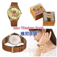 Western Pooh《預購》Coco馬日本代購~日本迪士尼商店 西部牛仔 小熊維尼 手錶 腕時計 收藏 送禮好物
