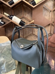 Hermes Lindy Mini 松柏綠(full set)🩷錫袋之人