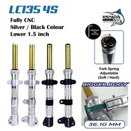 ESPADA CNC FRONT FORK LAY  LOWER 1.5 INCH Y15 /LC135 4S / LC135 55D / LC135 V1 TO V7 FORK SET FRONT 