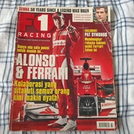 F1 RACING APRIL 2010 MAGAZINE - ALONSO & FERRARI