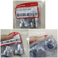 HONDA WAVE125 W125 HANDLE BALANCER CHROME CP MADE IN MALAYSIA