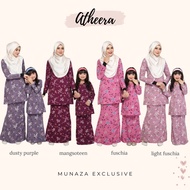 [MUNAZA] Atheera Baju Kurung Moden Baju Raya Sedondon Ibu dan Anak Baju Raya 2021 Nursing Friendly Kurung Breastfeeding