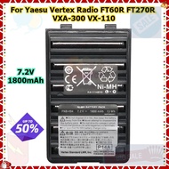 7.2V 1800mAh FNB-V94 FNB-V57 FNB-64 FNB-83 Walkie Talkie Battery For Yaesu Vertex Radio FT60R FT270R