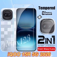 For iQOO 15R 5G Full Screen Protector Tempered Glass For vivo iQOO 15 R iQOO15R iqoo 15 R 15R iQOO 1