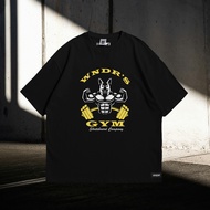 WNDR Q4 2025 GYM Black Heavyweight Oversize t-shirt
