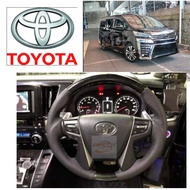 Toyota Alphard Vellfire ANH20 / AGH30 OEM Sport Steering 2008-2014 2015-2020(CHROME RING)