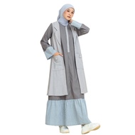 KATUN Lunangoofficial - Latest 2-piece Separate Outer Dress for Adult Women LG 868 Trendy Premium Co