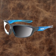 TR90 Full-Frame Shield Glasses with Blue Frame – Photochromic Reading Glasses (+0.75 to +4)