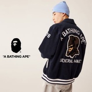 🇯🇵日本代購 A BATHING APE GENERAL CORDUROY VARSITY JACKET Bape jacket Bape外套 Bape棒球褸 BAPE 1J80-140-008