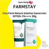 FARMSTAY Cica Farm Nature Solution Sunscreen SPF50+ PA++++ 50g