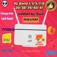 (Ready stock)-modefied modem router 4g Cpe-Rs860#Rs980/c300/Cp101+