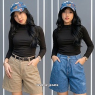 Iconic Jeans - Jenny Denim Hotpants Simple Korean Look Summer Pants Latest