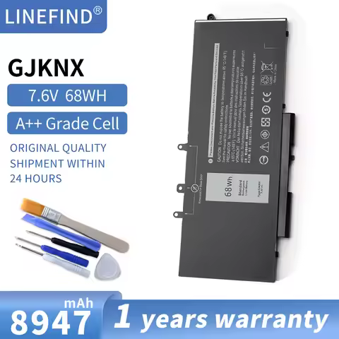 GJKNX Laptop Battery For DELL Latitude E5480 5580 5490 5590 For DELL Precision M3520 M3530 Series GD