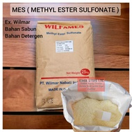 MES FLAKES 1KG ( METHYL ESTER SULFONATE ) / MES WILMAR / Bahan Detergen