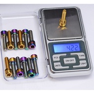 M6 Titanium Screw Cylindrical Head Hexagon Head M6x15 M6x20 M6x25 M6x30