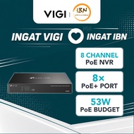 TP-Link 16MP CCTV 8 Channel PoE+ NVR (8CH IP CCTV Network Video Recorder) VIGI NVR1008H-8P @ IBN