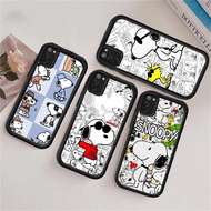 WC6 Comic Snoopy Casing for hp Plating Samsung A53 F04 FE A73 A55 A71 A54 S20 M04 S21 5G TPU materia