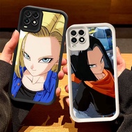 O-51 Dragon Ball Android Casing for Realme OPPO A54 8 8S Pro 5G Black and White