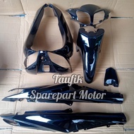 Cover Seluruh Bodi Jupiter Z 2010/2011 Halus - Hitam