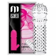 MingLiu Kondom Berduri Gerigi Silikon / Crystal Spike Condom Reusable
