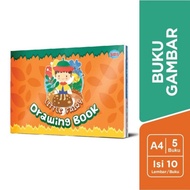 Sidu A4 Drawing Book A4 Drawing Paper/ (1 pack = 5 pieces)